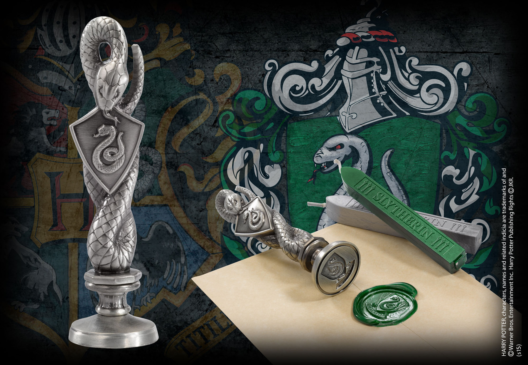 Harry potter slytherin wax seal set outlet
