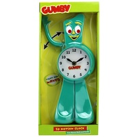 Gumby 3D Motion Animated Clock