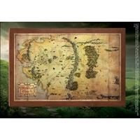 The Lord Of The Rings - Map of Middle Earth