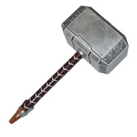 Marvel Full Size Thor Mjolnir LARP Hammer Replica