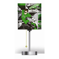 Green Lantern Comic Strip Desk Lamp