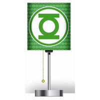 Green Lantern Logo Desk Lamp