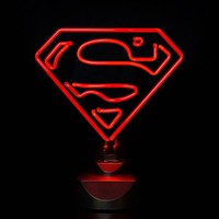 Superman Neon Lamp