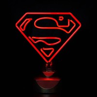 Superman Neon Lamp
