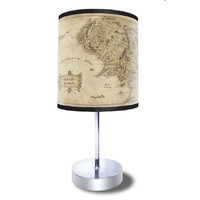 Lord of the Rings Map Desk Lamp